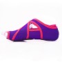 Hisea 0030 Cross Instep Non-Slip Fingerless Dance Shoes Yoga Shoes, Size: S (35-36) (Lavender)