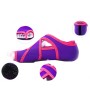 Hisea 0030 Cross Inter Inslip Non slip Scarpe da danza senza finge di scarpe da yoga, dimensioni: S (35-36) (lavanda)