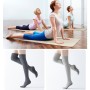 Medium Yoga Socks Warm Five-Finger Socks Non-Slip Pile Socks, Size: One Size(Dark Gray)