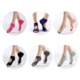 Calzini da yoga a due coppie di calzini da yoga calzini non slip sport calzini di cotone, dimensioni: una taglia (nero)