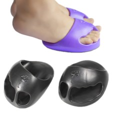 Stovepipe -Becken -Vorwärtskorrektur Halbpalmenschuhe Massage Gesäß Yoga Schuhe, Größe: 14,5 x 10,5 cm (Elfenbeinschwarz)