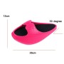 Sculpting Hip-Lifting Stovepipe Thick-Soled Lacing Slippers Rocking Shoes, Size: S(Rose Red)