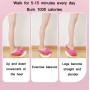 Sculpting Hip-Lifting Stovepipe Thick-Soled Lacing Slippers Rocking Shoes, Size: S(Rose Red)