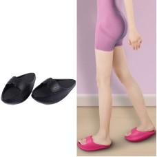 Sculping Sculping Hip-Lifting Stovepipe Lacage Slippers Rocking Chaussures, Taille: M (noir)