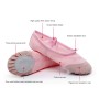 2 pares Flats Soft Ballet Shoes Ballet Yoga Dance Sport Shoes para niños y adultos (rojo)