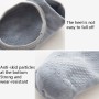 2 Pairs Combed Cotton Yoga Socks Towel Bottom Reveal Round Head Dance Fitness Sports Flooring Socks, Size: One Size(Gray)