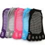 2 Pairs Four Seasons Cotton Five-Toed Yoga Socks Silicone Non-Slip Five-Toed Socks(Black)