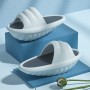 Eva Dick-Soled-Schaukelschuhe Yoga formen Balance-Schuhe (grau)