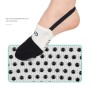 020 Half-Level Yoga Socks Sweat Breathable Invisible Semi Socks, Size: One Size(Black)
