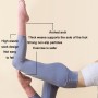 Verlängerte schweißabsorbierende nicht rutsche Yoga-Fünf-Finger-Socken, Farbe: Gelb (freie Größe)