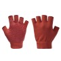 Signore slip senza finger senza finger di aiuto yoga aiuti (A2 rosso)